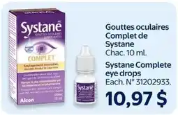 Walmart Systane Complete eye drops offer