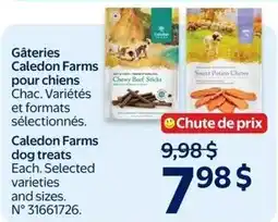 Walmart Caledon Farms dog treats offer