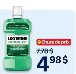 Walmart Listerine Freshburst offer