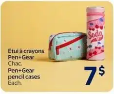 Walmart Pen+Gear pencil cases offer