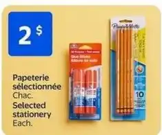 Walmart Selected stationery offer