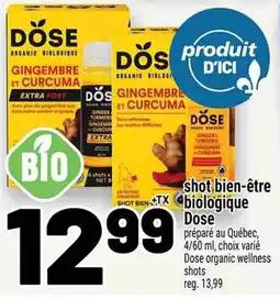 Metro Dose shot bien-être offer