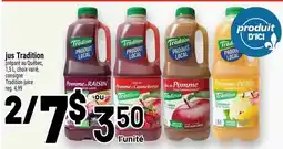 Metro Tradition juice offer