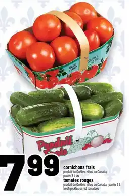 Metro cornichons frais offer