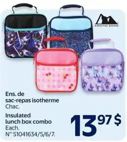 Walmart Arctic Zone insulated lunch box combo offer