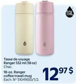 Walmart Tal ranger coffee travel mug offer