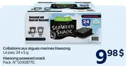 Walmart Haesong seaweed snack offer