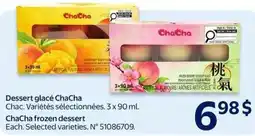 Walmart ChaCha frozen dessert offer