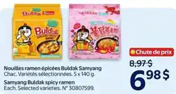 Walmart Samyang Buldak spicy ramen offer