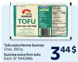 Walmart Sunrise tofu extra firm offer
