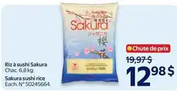 Walmart Sakura sushi rice offer