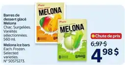 Walmart Melona ice bars offer