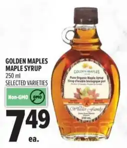 Metro Golden Maples maple syrup offer