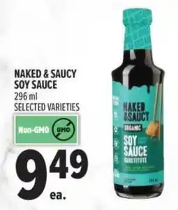 Metro Naked & Saucy soy sauce offer