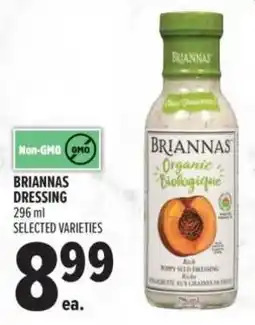 Metro Briannas dressing offer