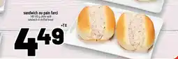 Metro sandwich or stuffed bread offer