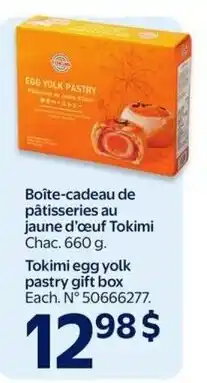 Walmart Tokimi egg yolk pastry gift box offer