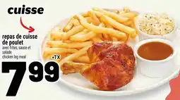 Metro chicken leg meal offer