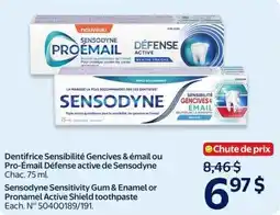 Walmart Sensodyne Sensitivity Gum & Enamel or Pronamel Active Shield toothpaste offer