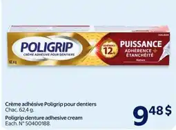 Walmart Poligrip denture adhesive cream offer