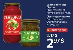 Walmart Classico pasta sauce offer