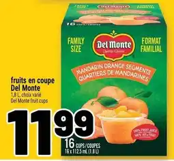 Metro Del Monte fruits en coupe offer