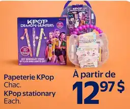 Walmart KPop stationery offer