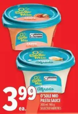 Metro O'Sole Mio pasta sauce offer