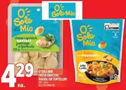 Metro O'Sole Mio fresh gnocchi, ravioli or tortellini offer