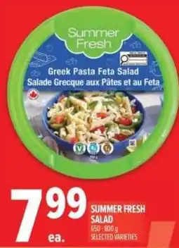 Metro Summer Fresh salad offer