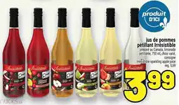 Metro Irresistible sparkling apple juice offer