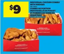 Real Canadian Superstore Individual chicken combo with wedges offer