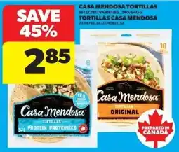 Real Canadian Superstore Casa Mendoza tortillas offer