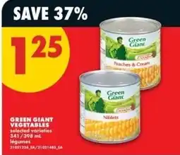 No Frills Green Giant Vegetables offer
