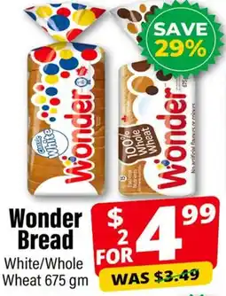 Iqbal Foods Wonder Bread White/Whole Wheat offer