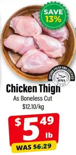 Iqbal Foods Chicken Thigh offer