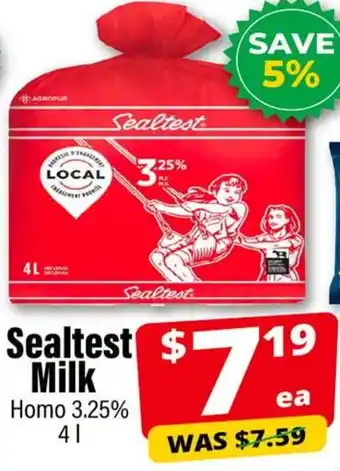 Iqbal Foods Sealtest milk offer
