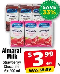 Iqbal Foods Almarai Milk Strawberry/Chocolate offer