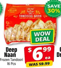 Iqbal Foods Deep Tandoori Naan offer