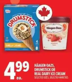 Metro Häagen-Dazs drumstick or real dairy ice cream offer