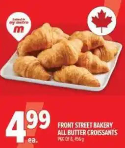 Metro Front Street Bakery All Butter Croissants offer