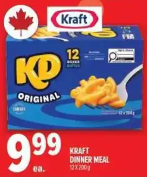 Kraft dinner original mac and cheese