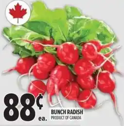 Metro Bunch radish offer