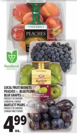 Metro Local fruit baskets offer