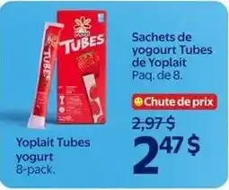 Walmart Yoplait Tubes yogurt offer