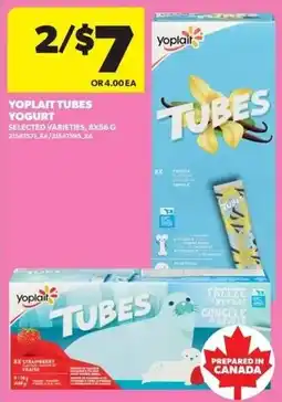 Real Canadian Superstore Yoplait Tubes Yogurt offer