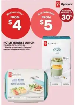 Real Canadian Superstore PC Glass Bento offer
