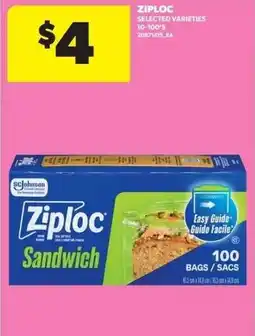 Real Canadian Superstore Ziploc sandwich offer