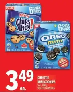 Metro Christie mini cookies offer