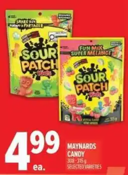 Metro Maynards candy offer